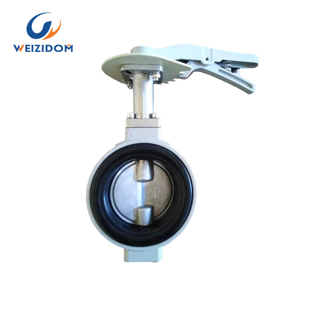 Anti-knot dew aluminum butterfly valve