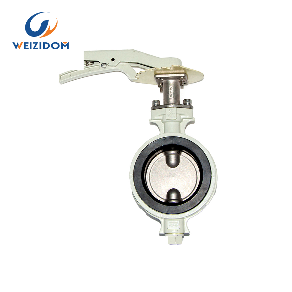 Anti-knot dew aluminum butterfly valve