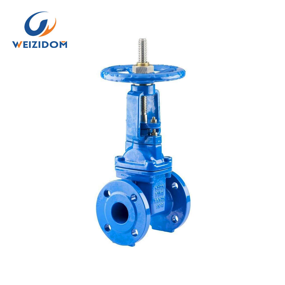 DIN EPDM seat rising stem gate valve