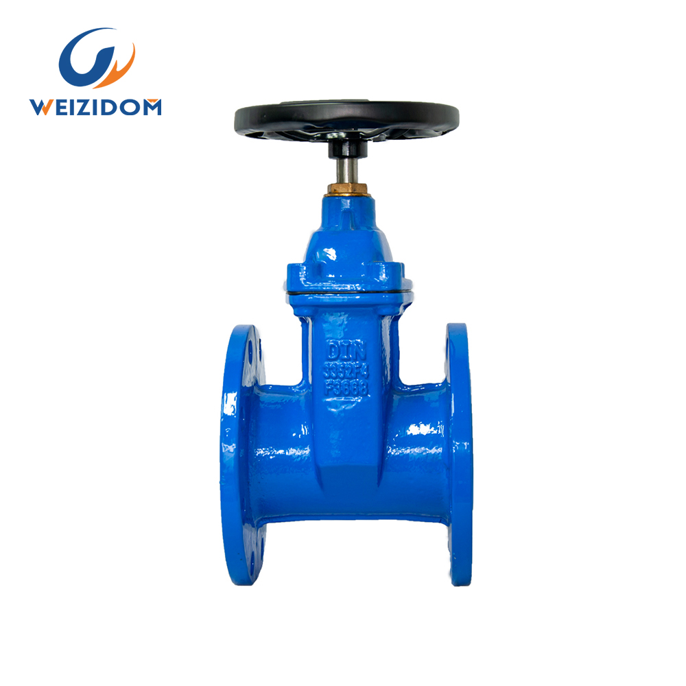 DIN F4 resilient seated gate valve