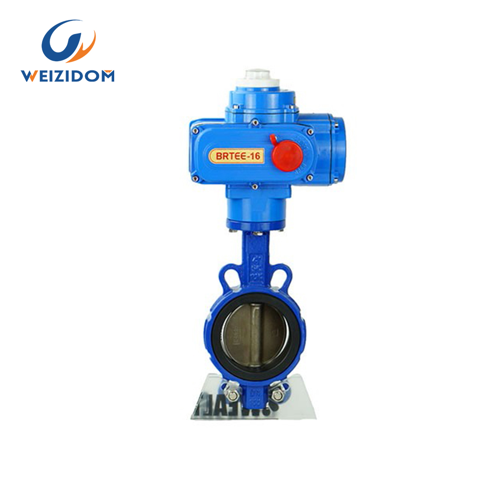 Electric soft seal butterfly valve