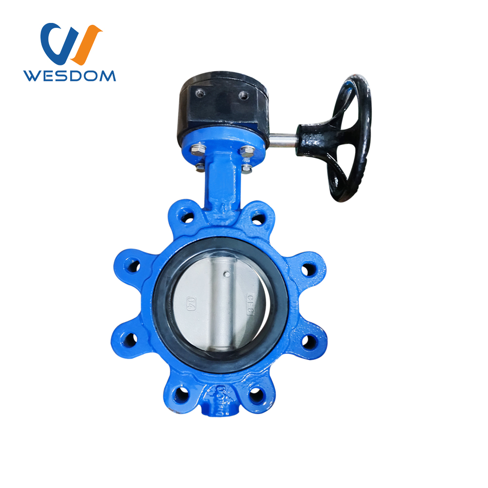 Lug type butterfly valve for high pressure