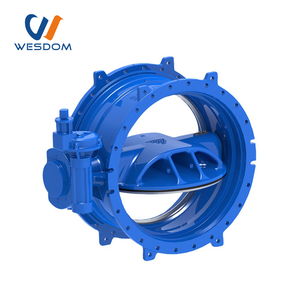 Three eccentric butterfly valve