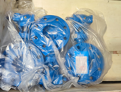 The flange butterfly valve is ready to be sent to Indonesia