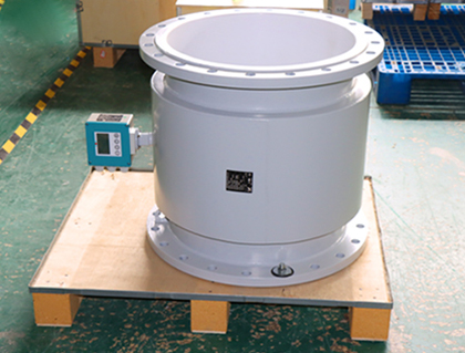 The electromagnetic flowmeter is ready to be sent to Sri Lanka