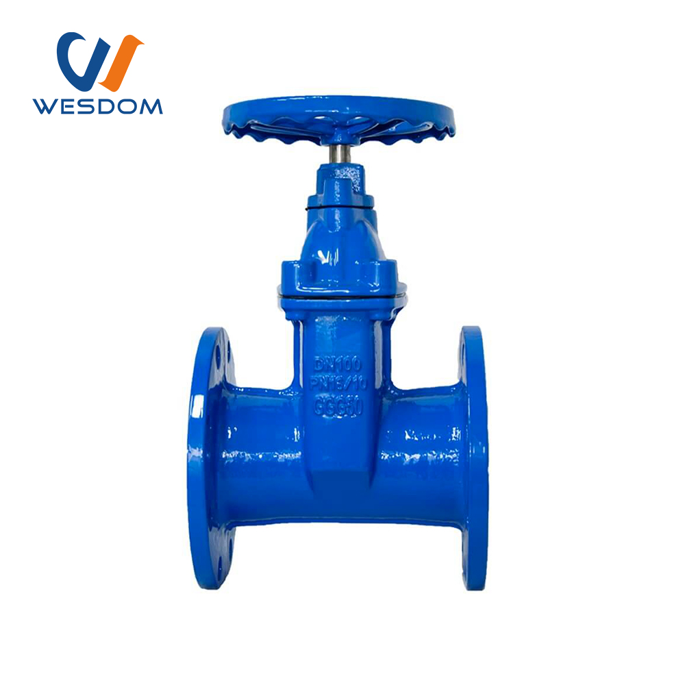 DIN F4 soft seal gate valve