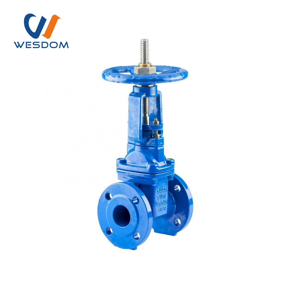 DIN EPDM seat rising stem gate valve