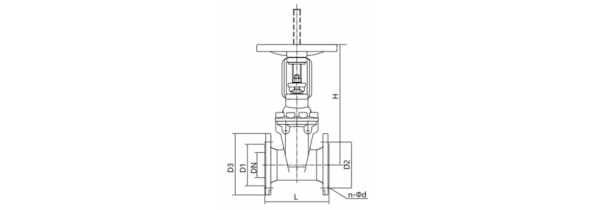 structure of gate valve