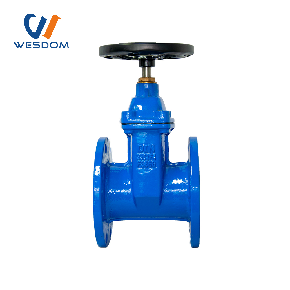 DIN F4 resilient seated gate valve