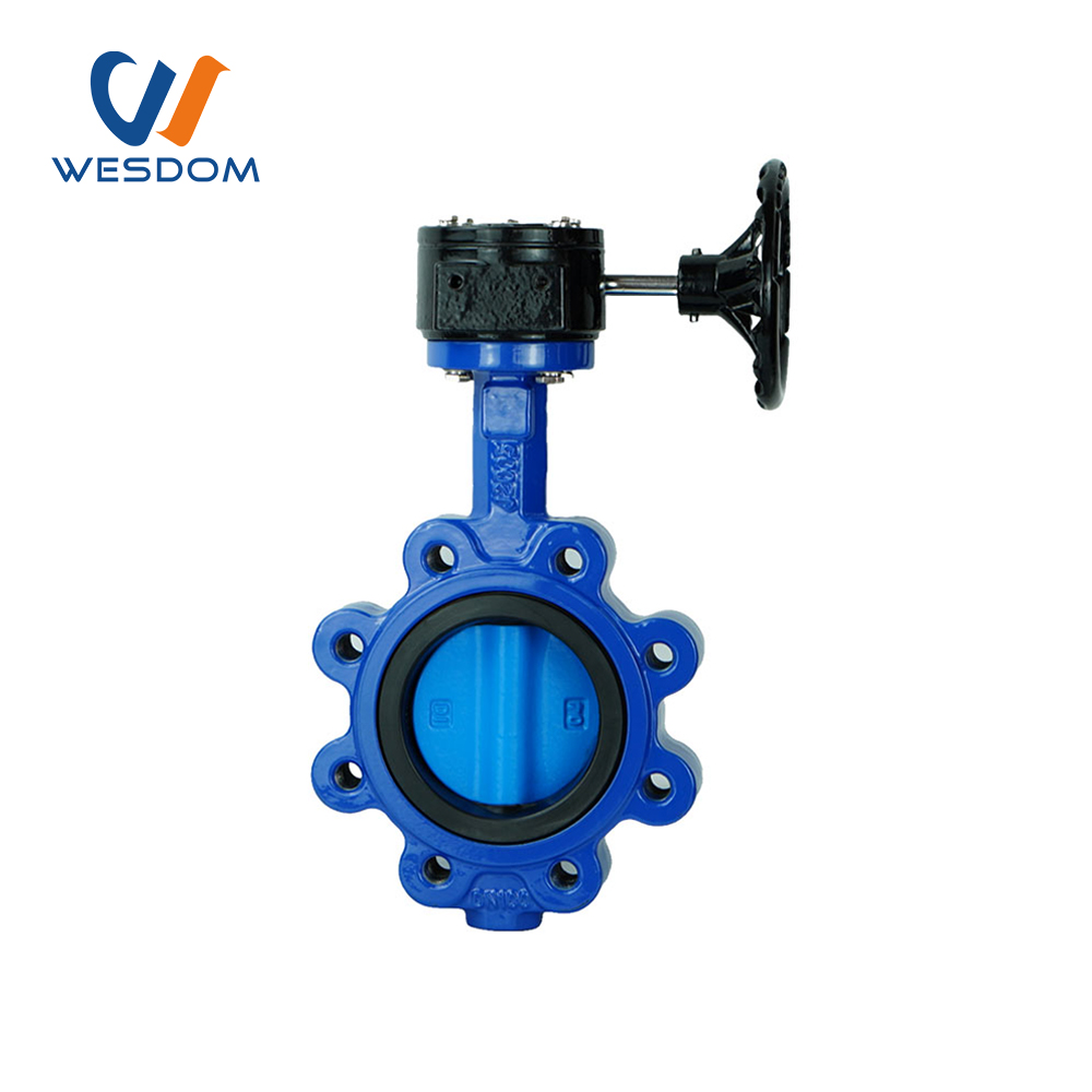 Lug type butterfly valve for high pressure