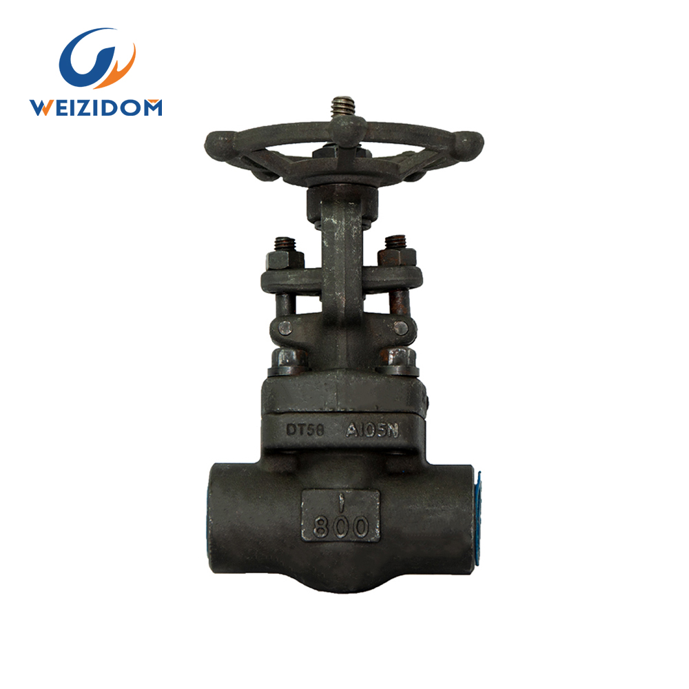 Rising stem forged steel gate valve