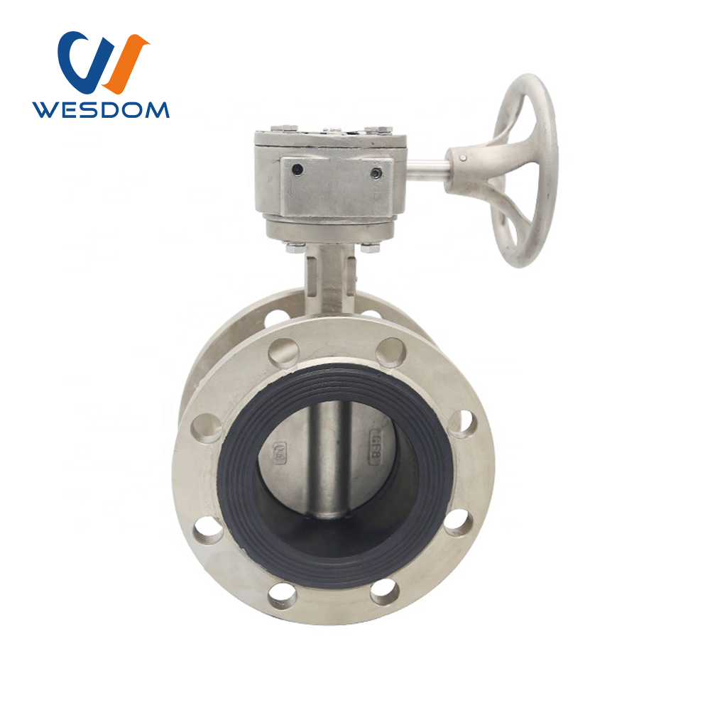 Stainless Steel Flanged Butterfly Valve