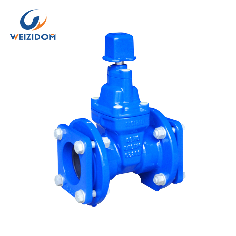 Mechanical joint resilient seated gate valve