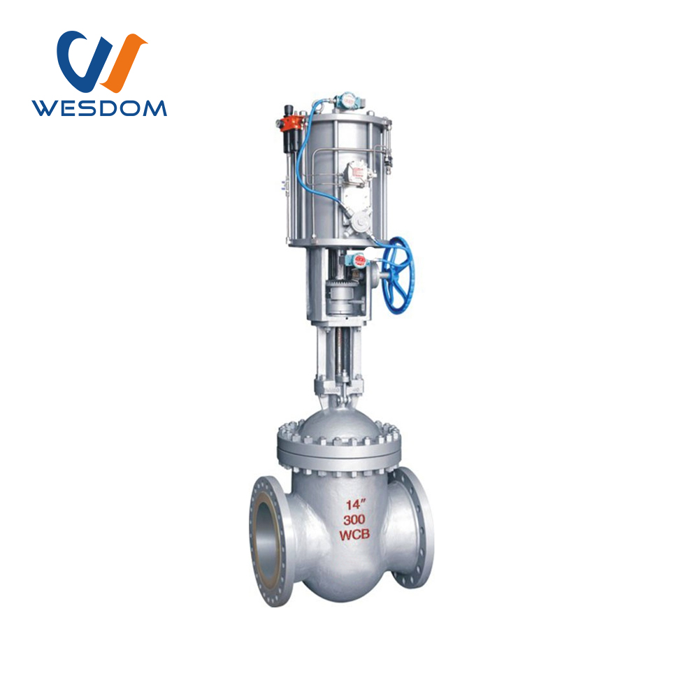 pneumatic gate valve