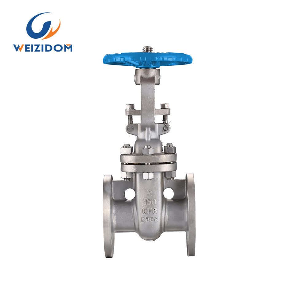 Stainless steel flange gate valve1