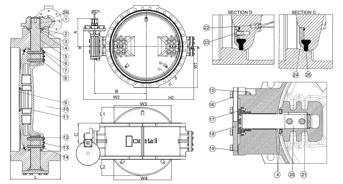 butterfly valve wesdom