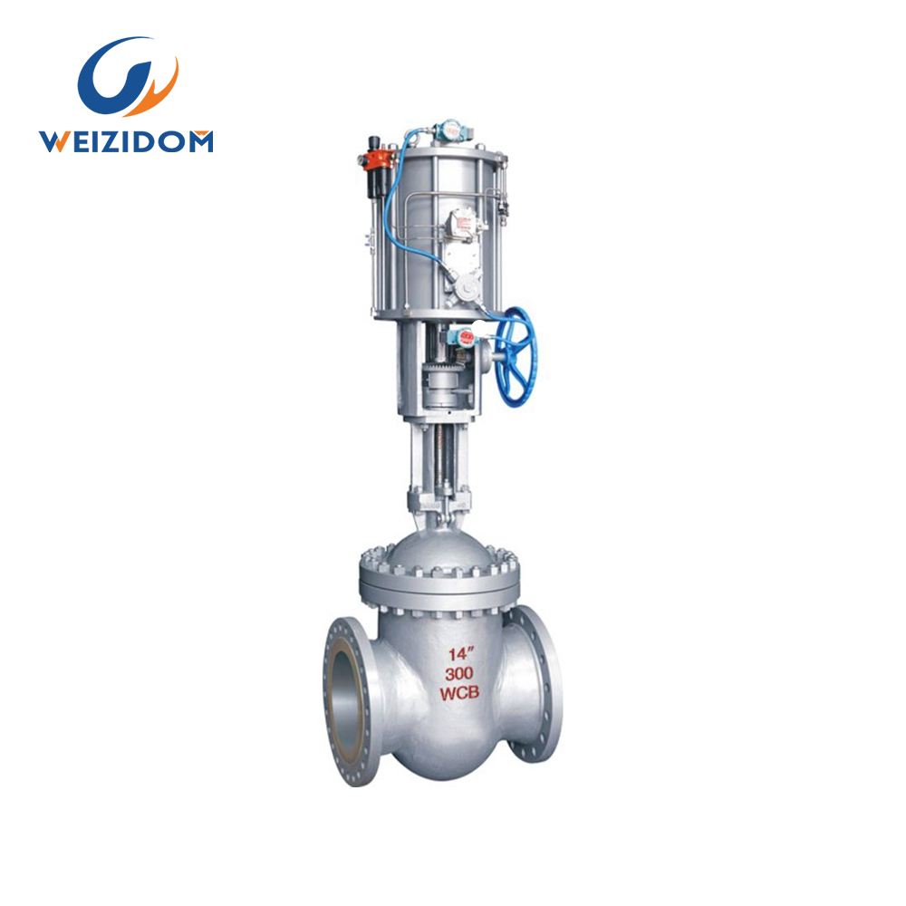 pneumatic gate valve