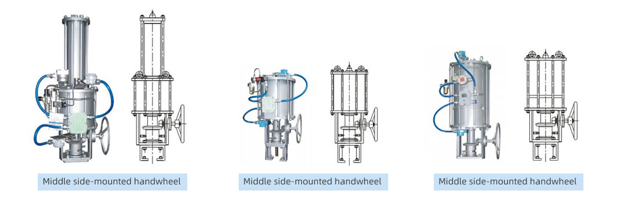 pneumatic gate valve