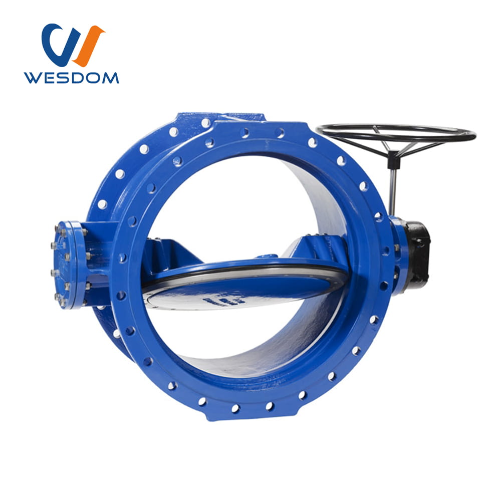 Double eccentric butterfly valve