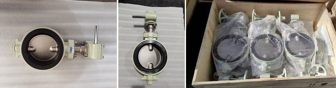 Anti-dew butterfly valve