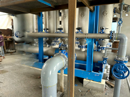 Visited the chemical factory customers in Bangladesh