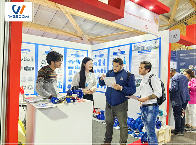 WESDOM Attended the Exhibition in Colombia and Set Sample Warehouse Locally