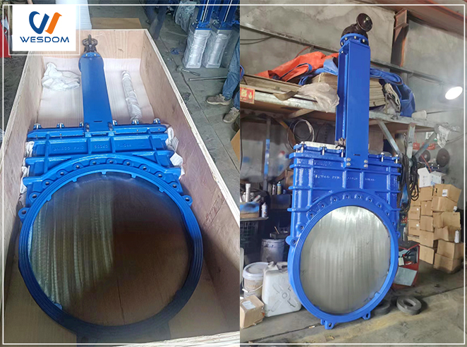 Knife gate valve applicable working conditions