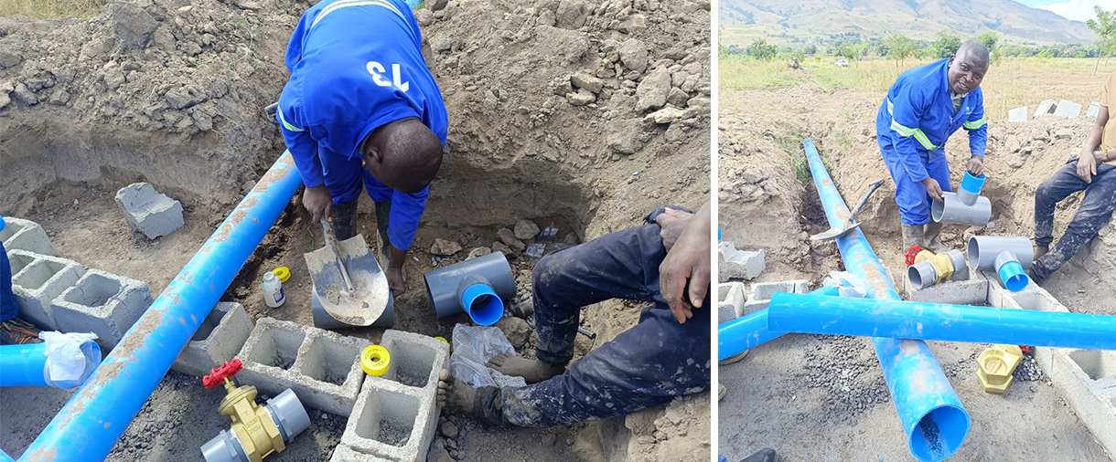 WESDOM valves for Irrigation projects in Malawi