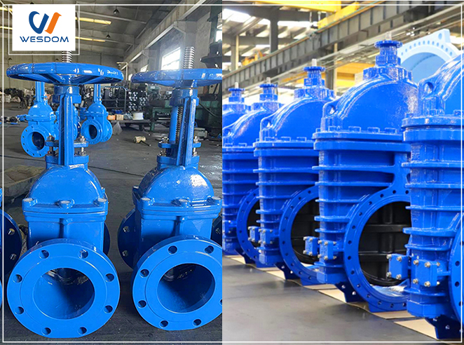 The difference between a rising stem gate valve and no rising stem gate valve?