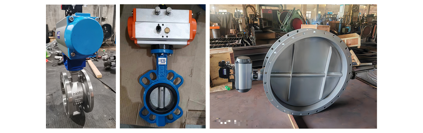 pneumatic butterfly valve