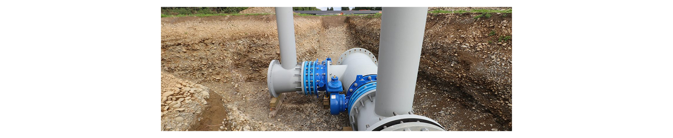 Butterfly Valve on Central Plains Irrigation Pipeline