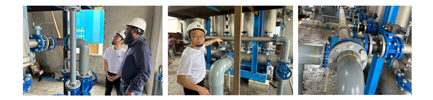 Visited the chemical factory customers in Bangladesh