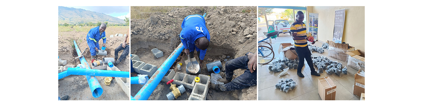 WEIZIDOM valves for Irrigation projects in Malawi
