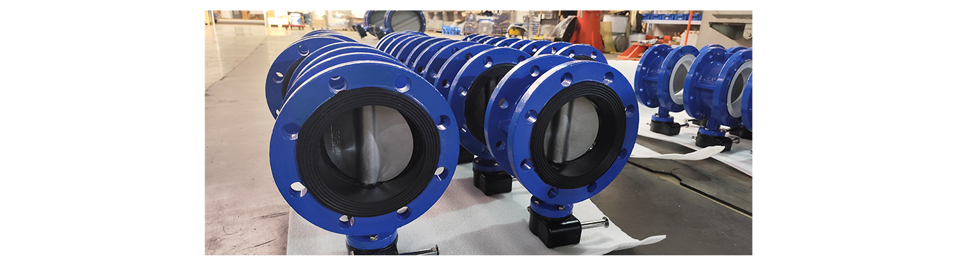 double Flange butterfly valve